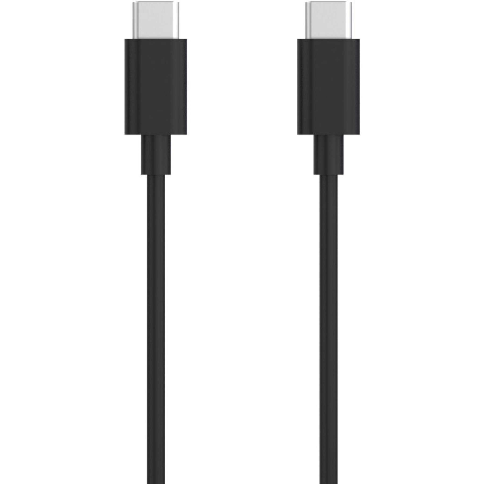 Voir la diapositive 3 : Listo Câble USB C vers USB-C 90cm Noir