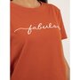 Ritchie t-shirt col rond message fiorelli