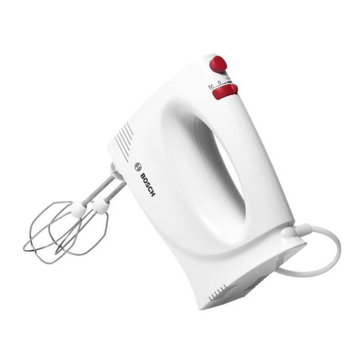 BOSCH Batteur - BOSCH - MFQP1000 - 300 W - 2 vitesses + turbo - 2 fouets inox