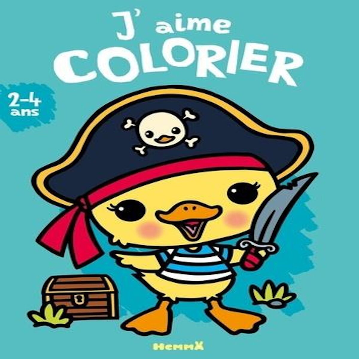 J'AIME COLORIER (CANARD PIRATE), Piette Nadine