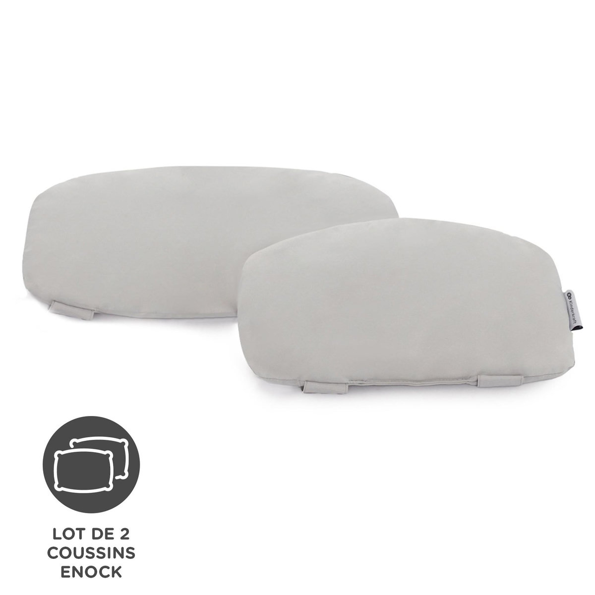 KINDERKRAFT Ensemble de coussins doux pour chaise haute