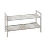Voir la diapositive 1 : Wenko Etagère en bois Norway - L. 69 x H. 40,5 cm - Blanc
