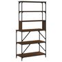 Voir la diapositive 6 : VIDAXL Support de boulanger à 6 niveaux chêne marron 90x40x180 cm