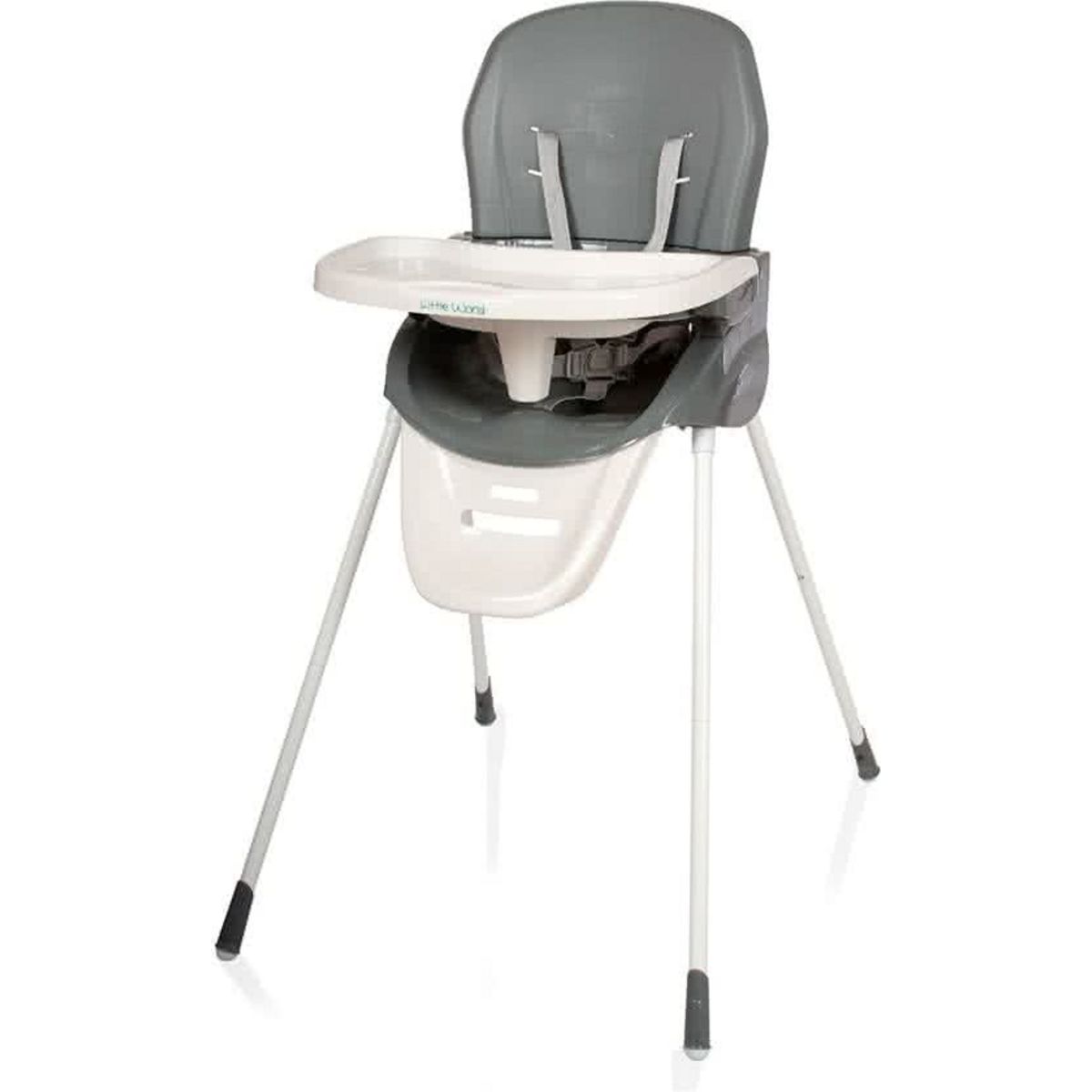 LITTLE WORLD Chaise haute bébé fixe Lewis