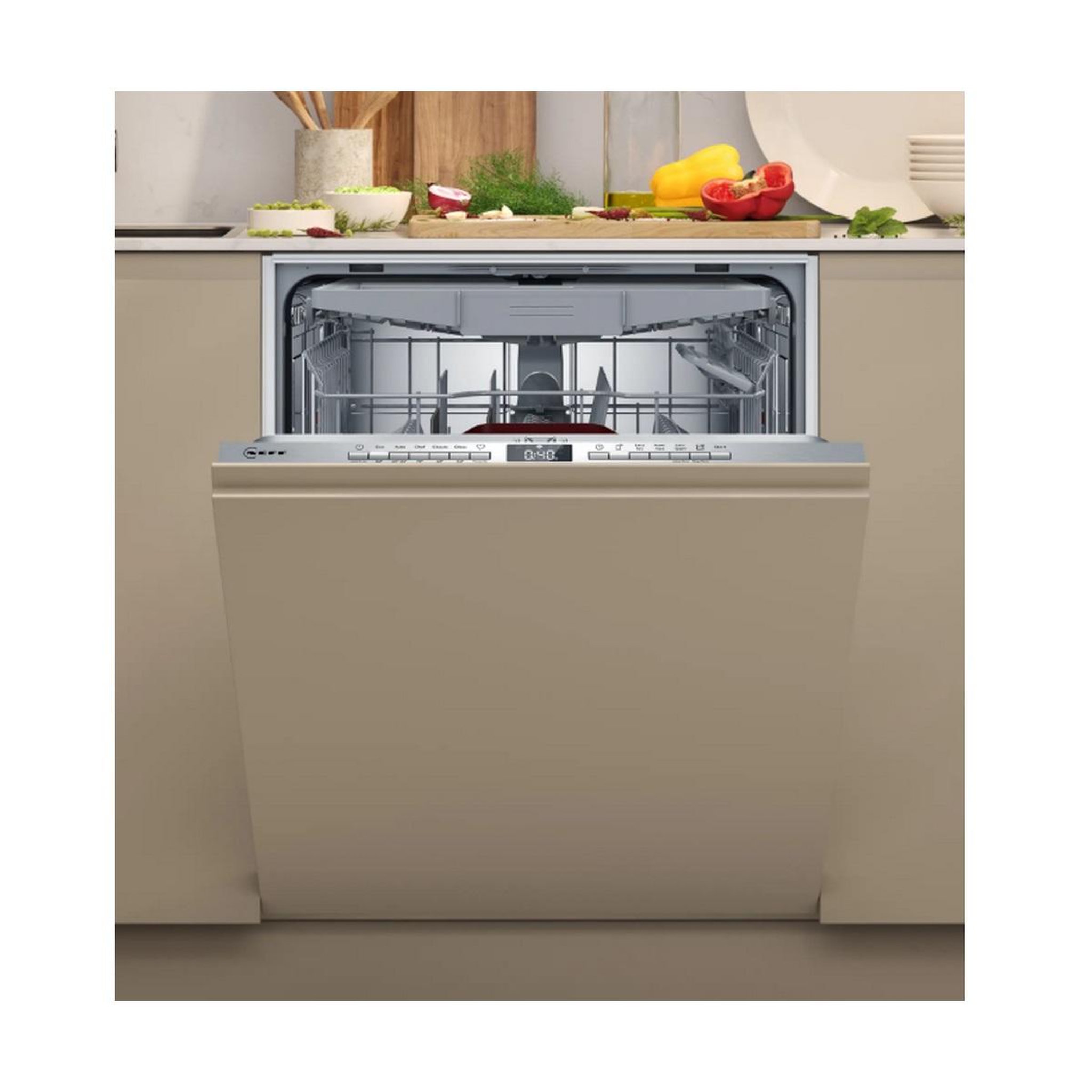 Voir la diapositive 3 : Neff Lave-vaisselle 60cm 14 couverts 46db tout intégrable - s175hvx07e