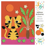 Djeco Collage Feutrine Douce Nature