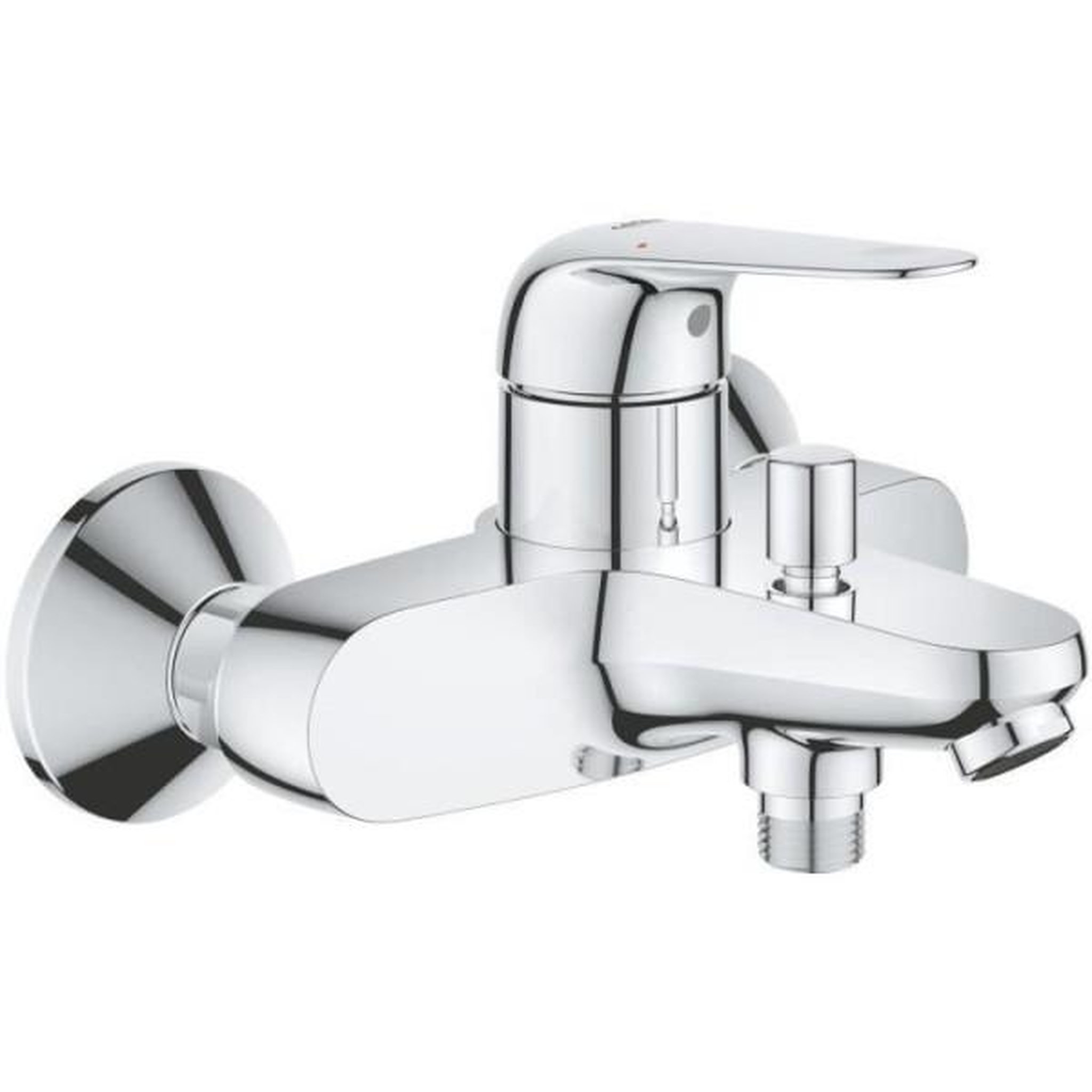 Grohe Mitigeur monocommande bain/douche - grohe swift - 24335001 - chromé - montage mural apparent