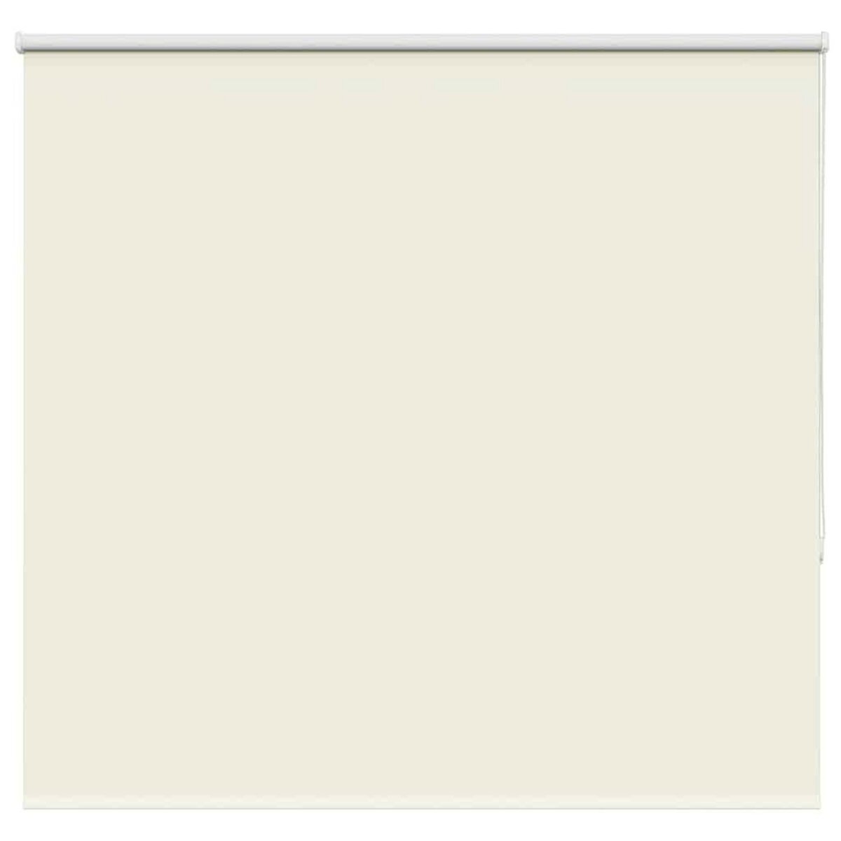 VIDAXL Store enrouleur occultant blanc casse largeur du tissu 146,6 cm