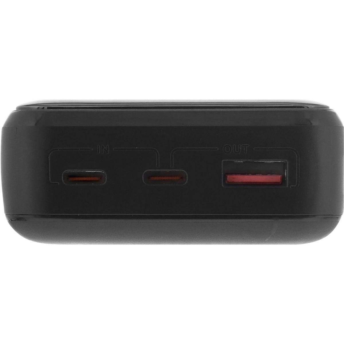 TNB Batterie externe 20 000 mAh Power Delivery 65W noir