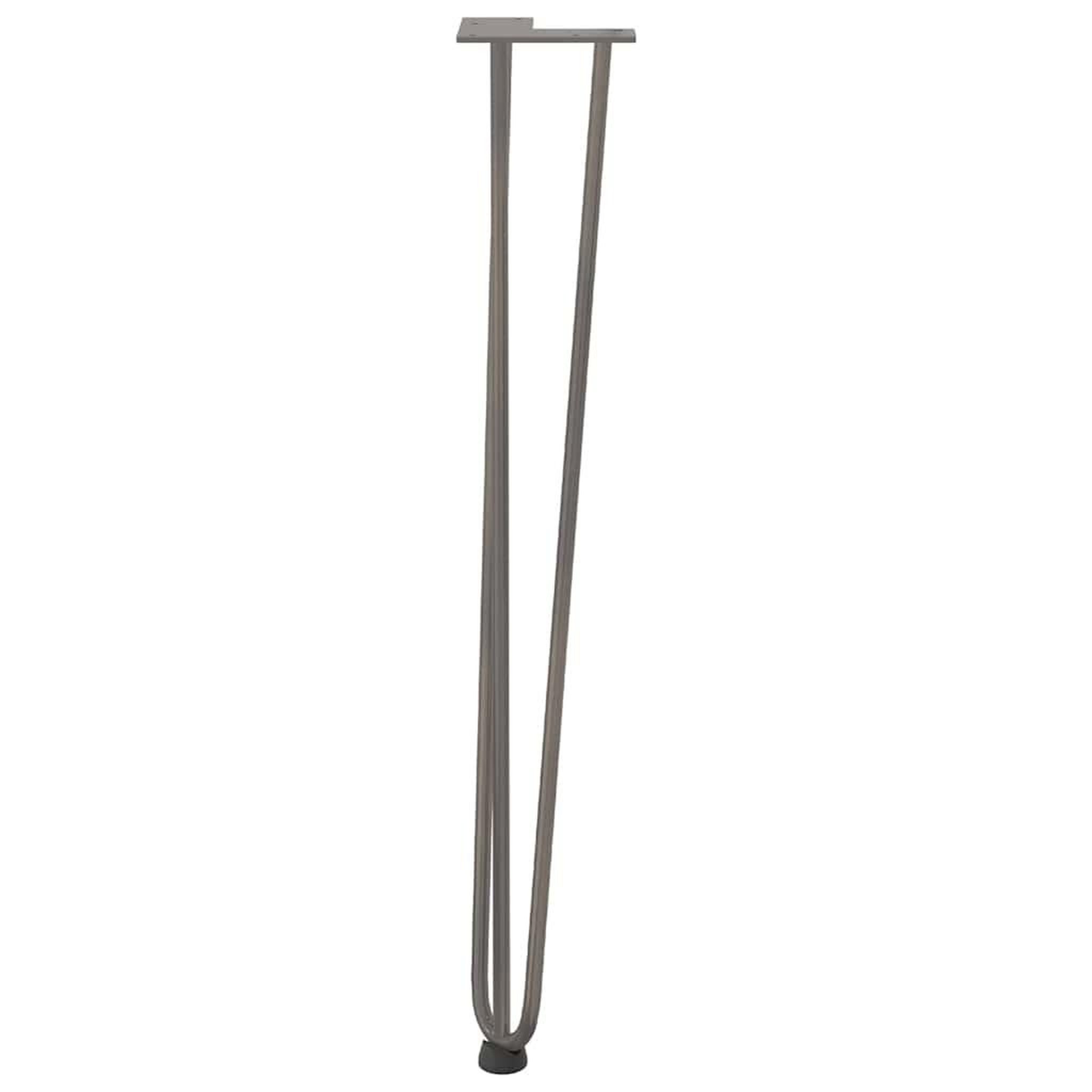 Voir la diapositive 5 : VIDAXL Pieds de table en forme d'epingle a cheveux 72 cm acier massif