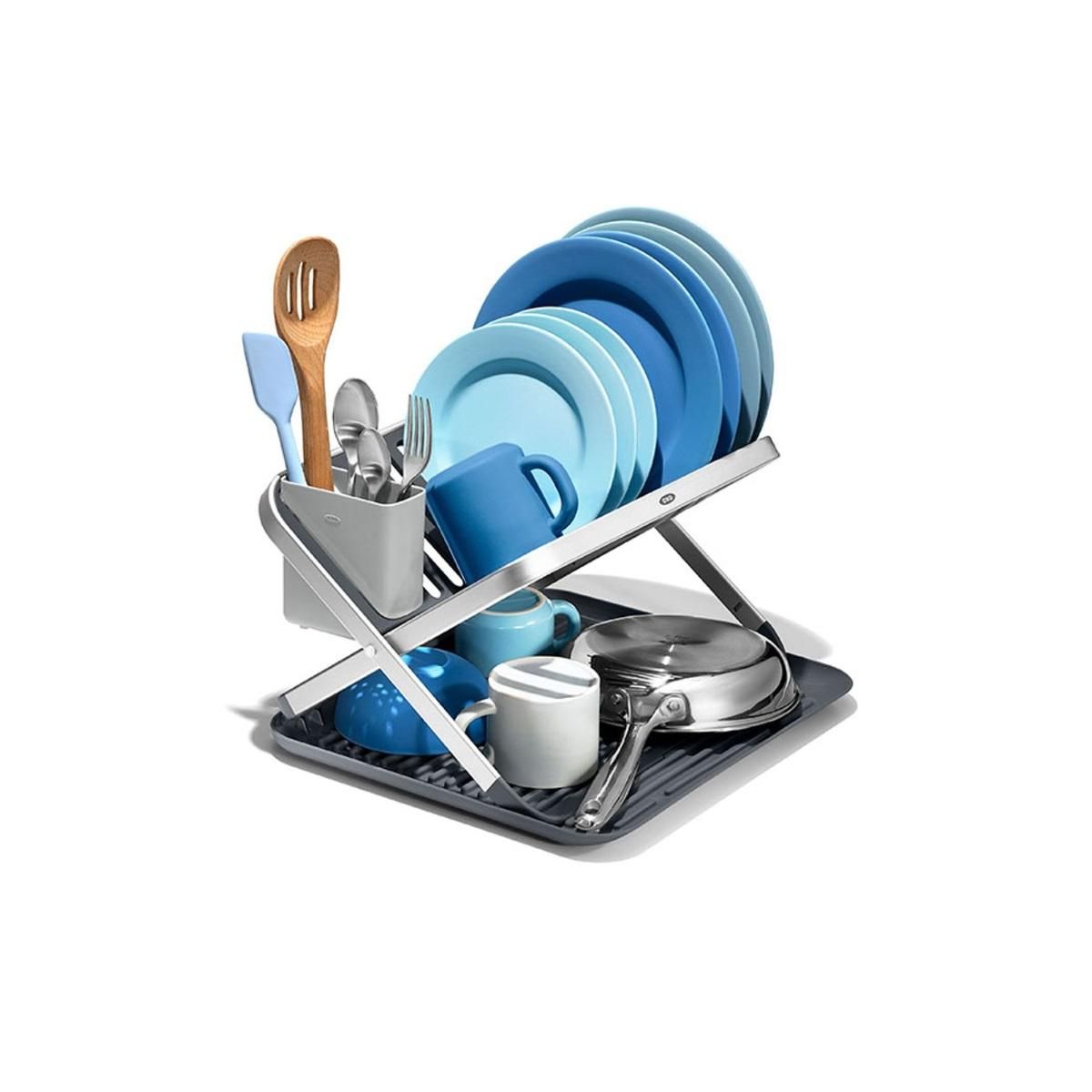 OXO Égouttoir à vaisselle pliable 2 étages - OX13322800