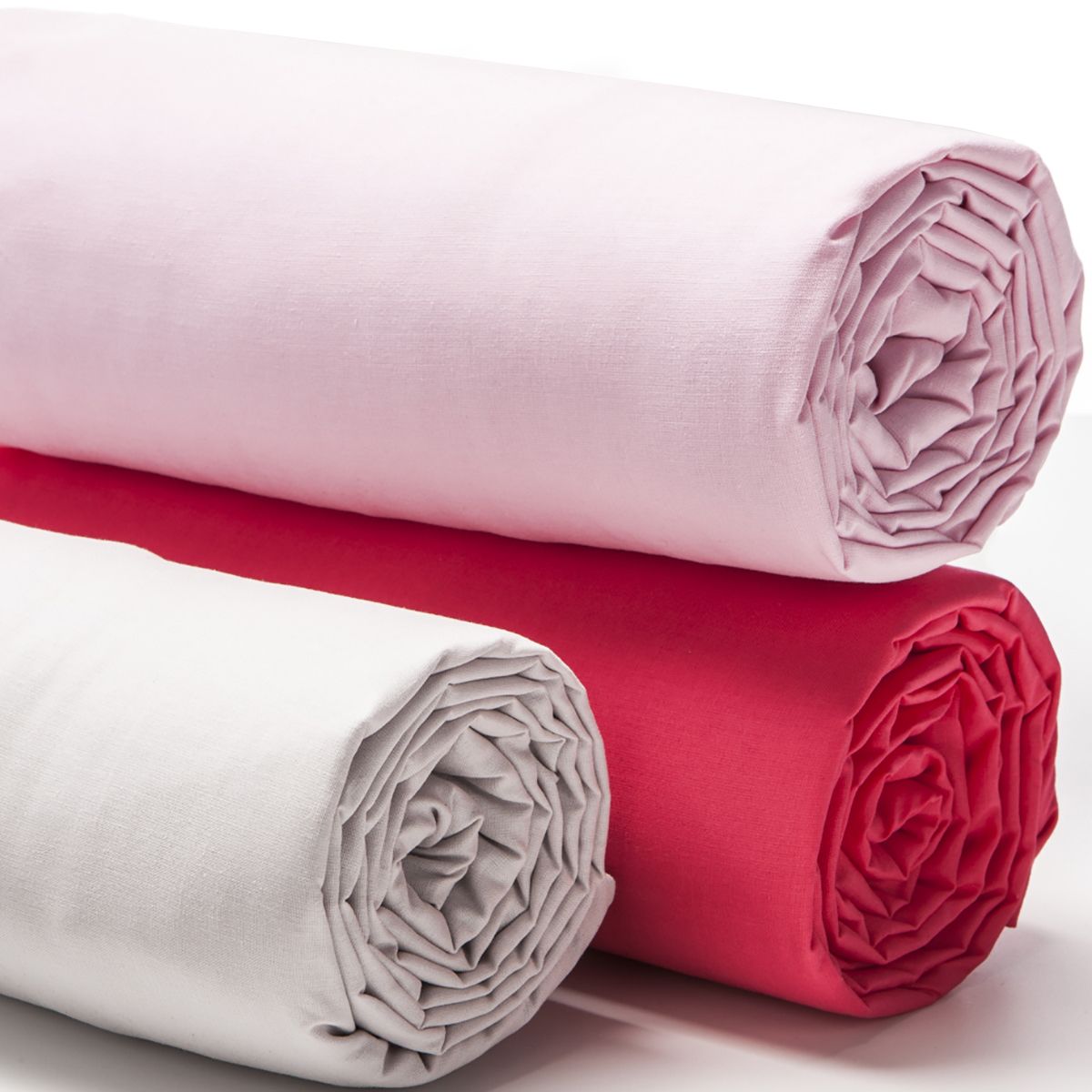 Drap housse coton uni 57 fils