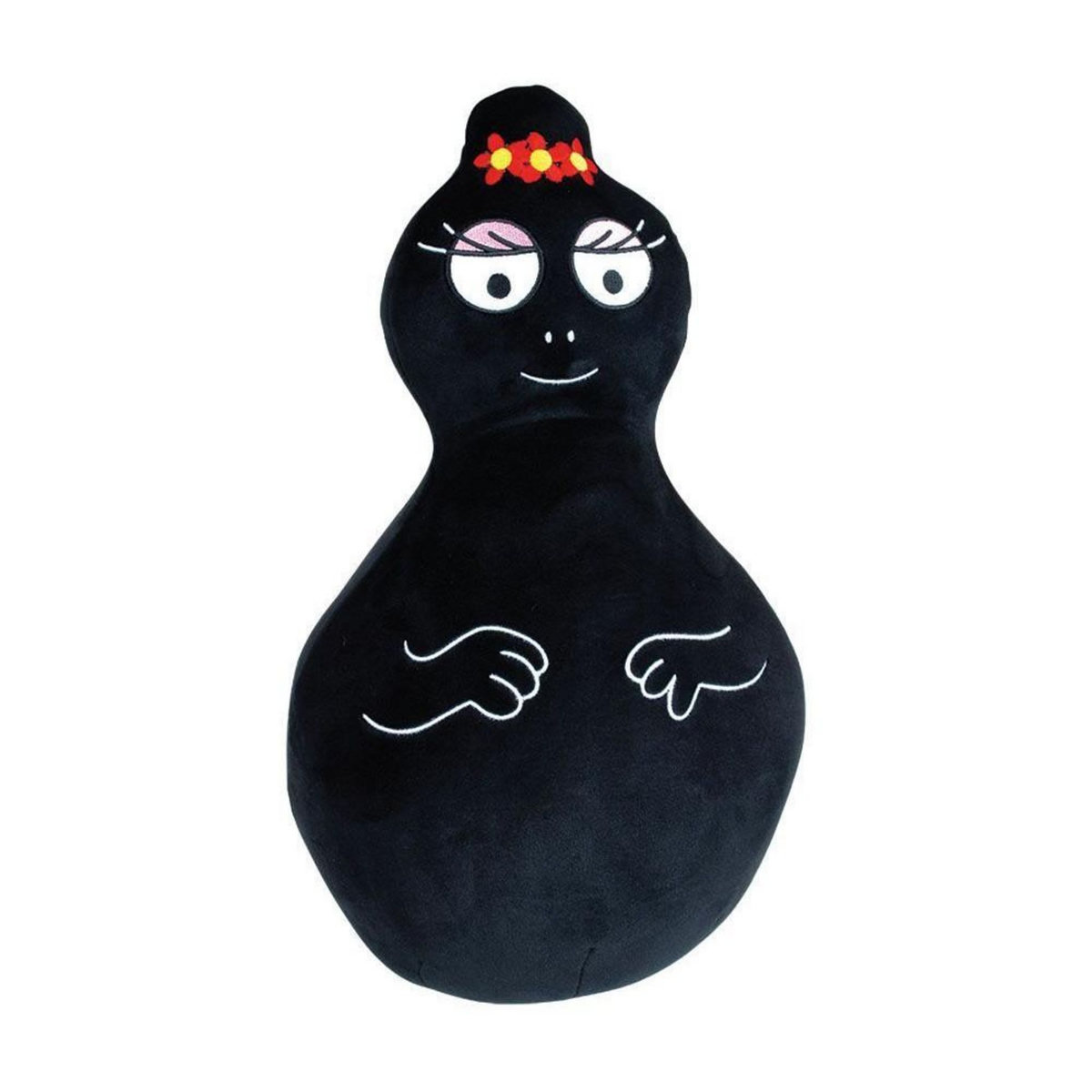 JEMINI Lot de 2 peluches coussins - BARBAPAPA - JEMINI - Barbapapa et Barbamama - 40 cm