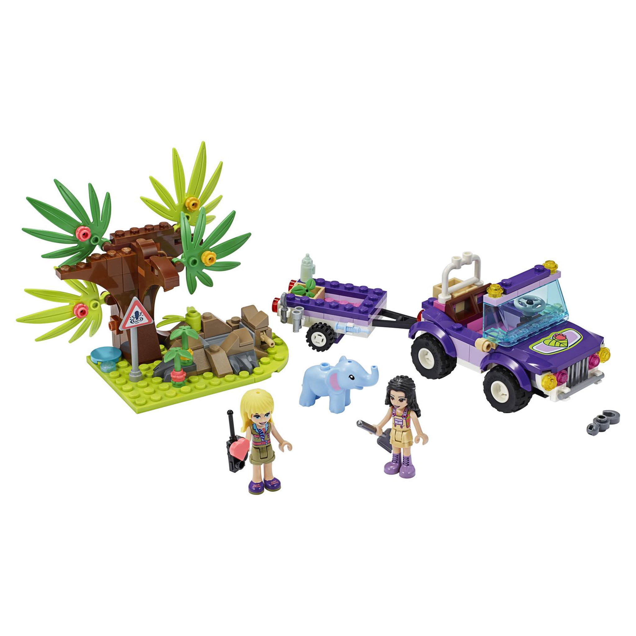 Voir la diapositive 2 : LEGO Friends 41421 - Le sauvetage du bébé éléphant
