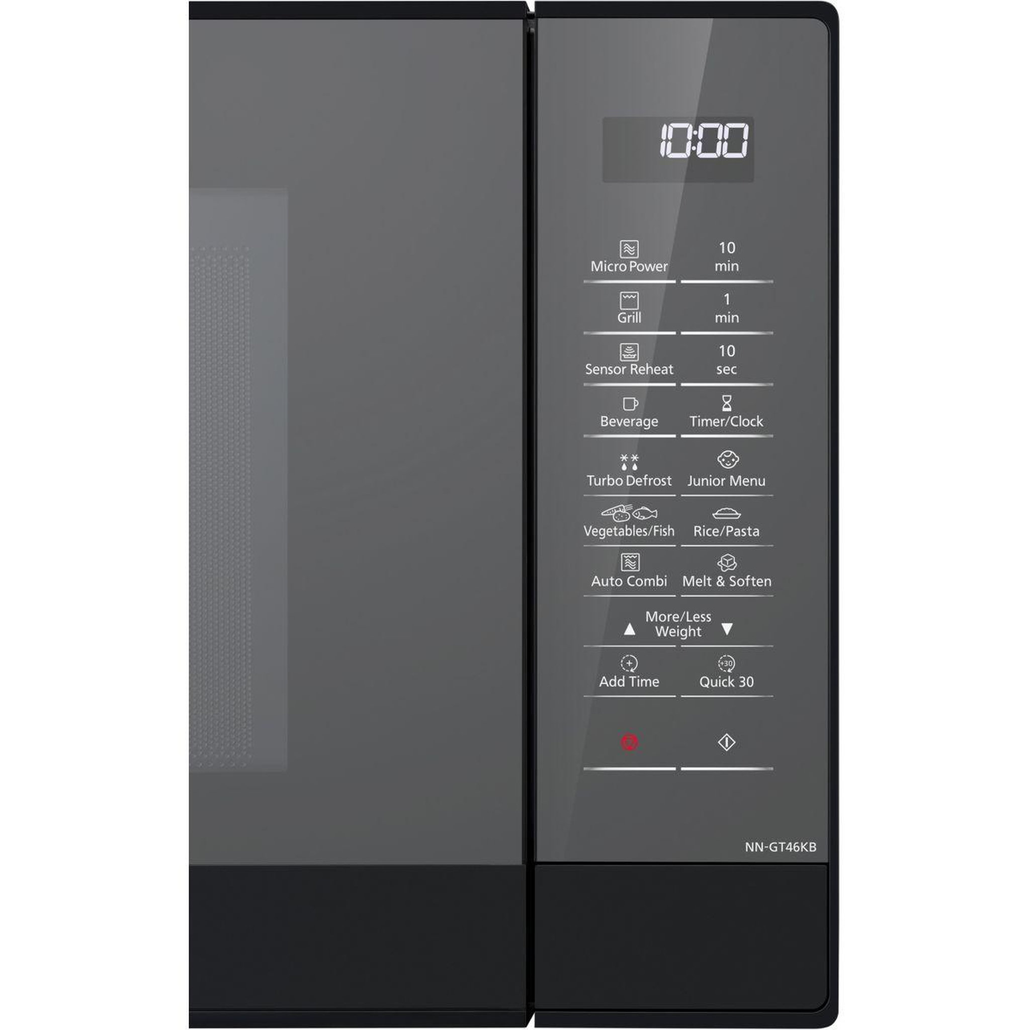 Voir la diapositive 3 : PANASONIC Micro ondes grill NN-GT46KBSUG