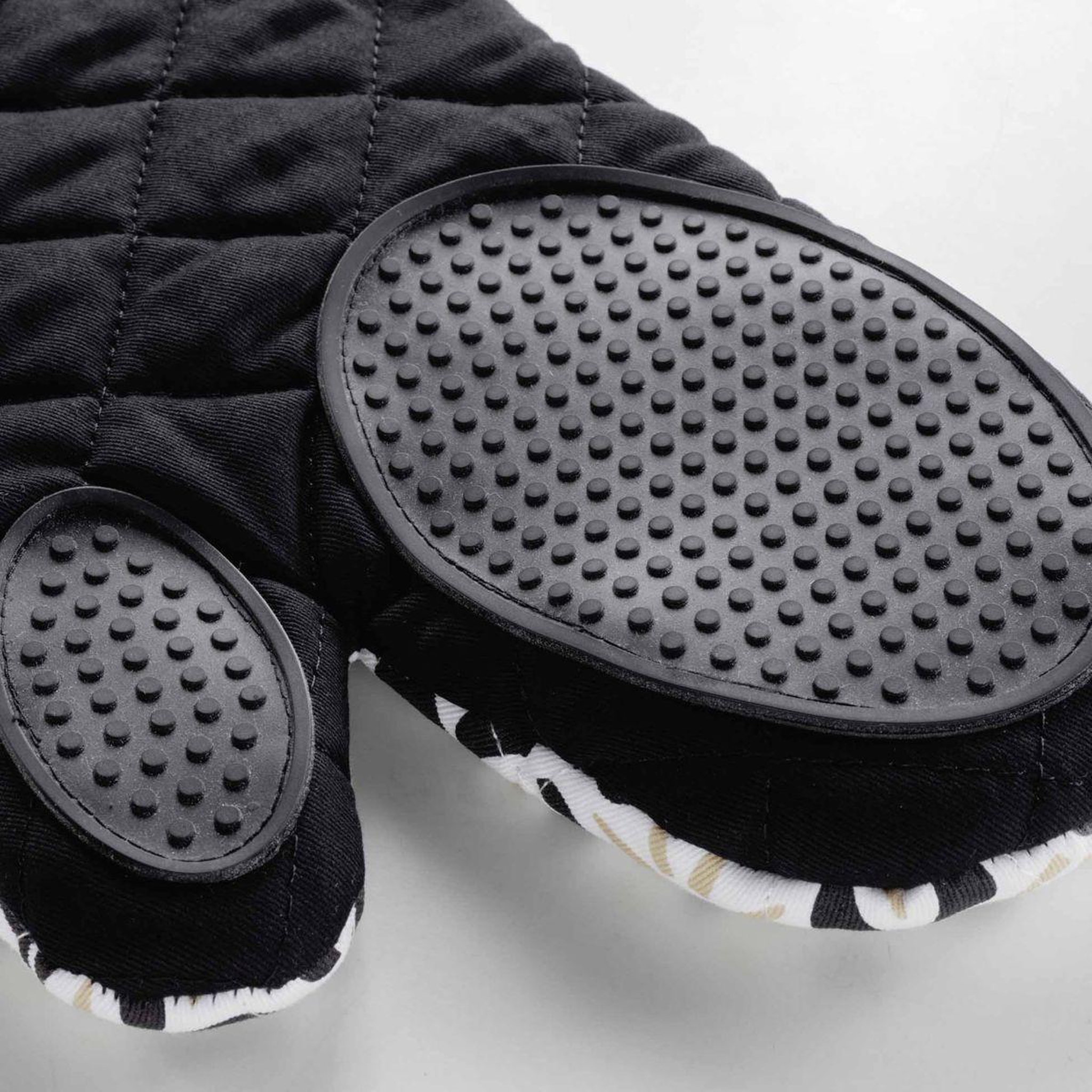 Voir la diapositive 4 : Douceur d'Intérieur Gant de cuisine en coton  solaris  30cm noir