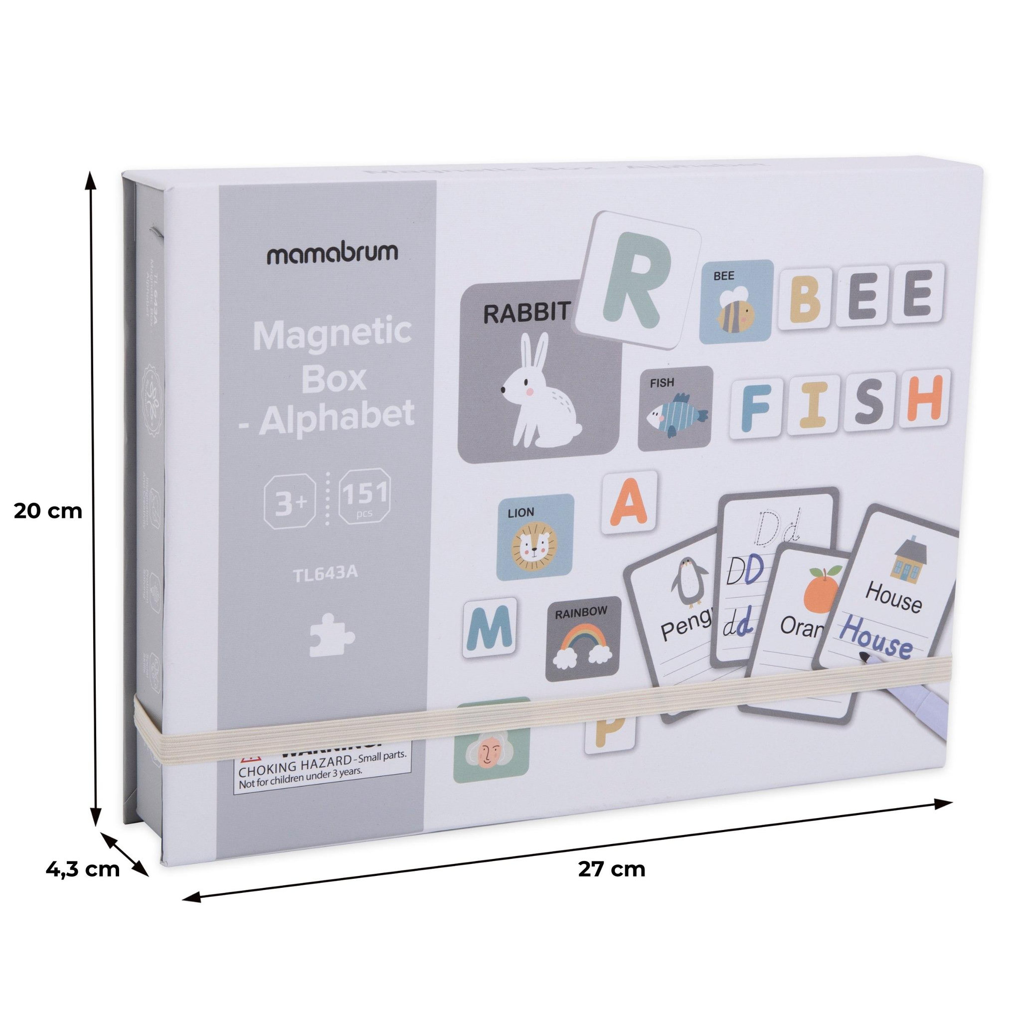 Voir la diapositive 6 : MAMABRUM Puzzle Magnétique Éducatif Alphabet et Mots avec Cartes et Lettres pour Enfants dès 3 Ans