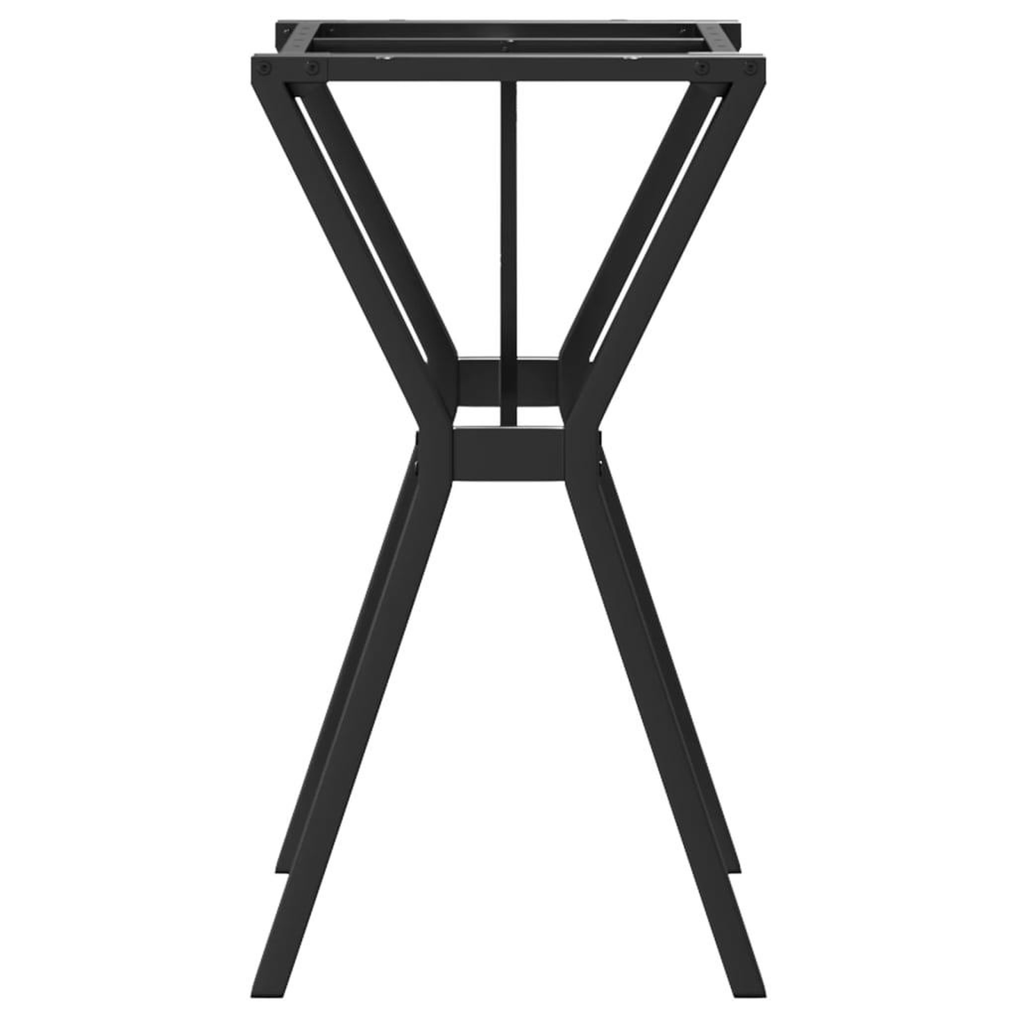 Voir la diapositive 5 : VIDAXL Pieds de table a manger cadre en Y 60x40x73 cm acier