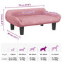 Voir la diapositive 6 : VIDAXL Lit pour chien rose 70x40x24 cm velours