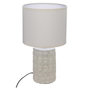 Voir la diapositive 1 : ATMOSPHERA Lampe à Poser Effet Béton  Melo  33cm Beige