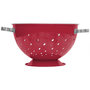 Voir la diapositive 2 : FIVE Passoire en Inox  Colors  25cm Rouge
