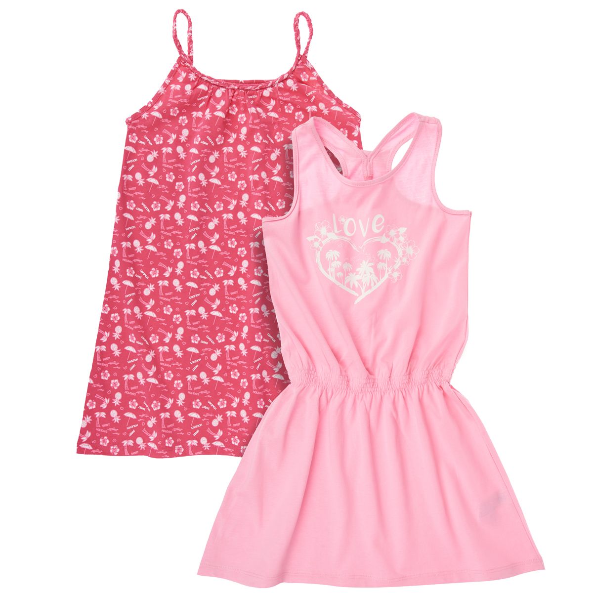 IN EXTENSO Lots de 2 robes fille