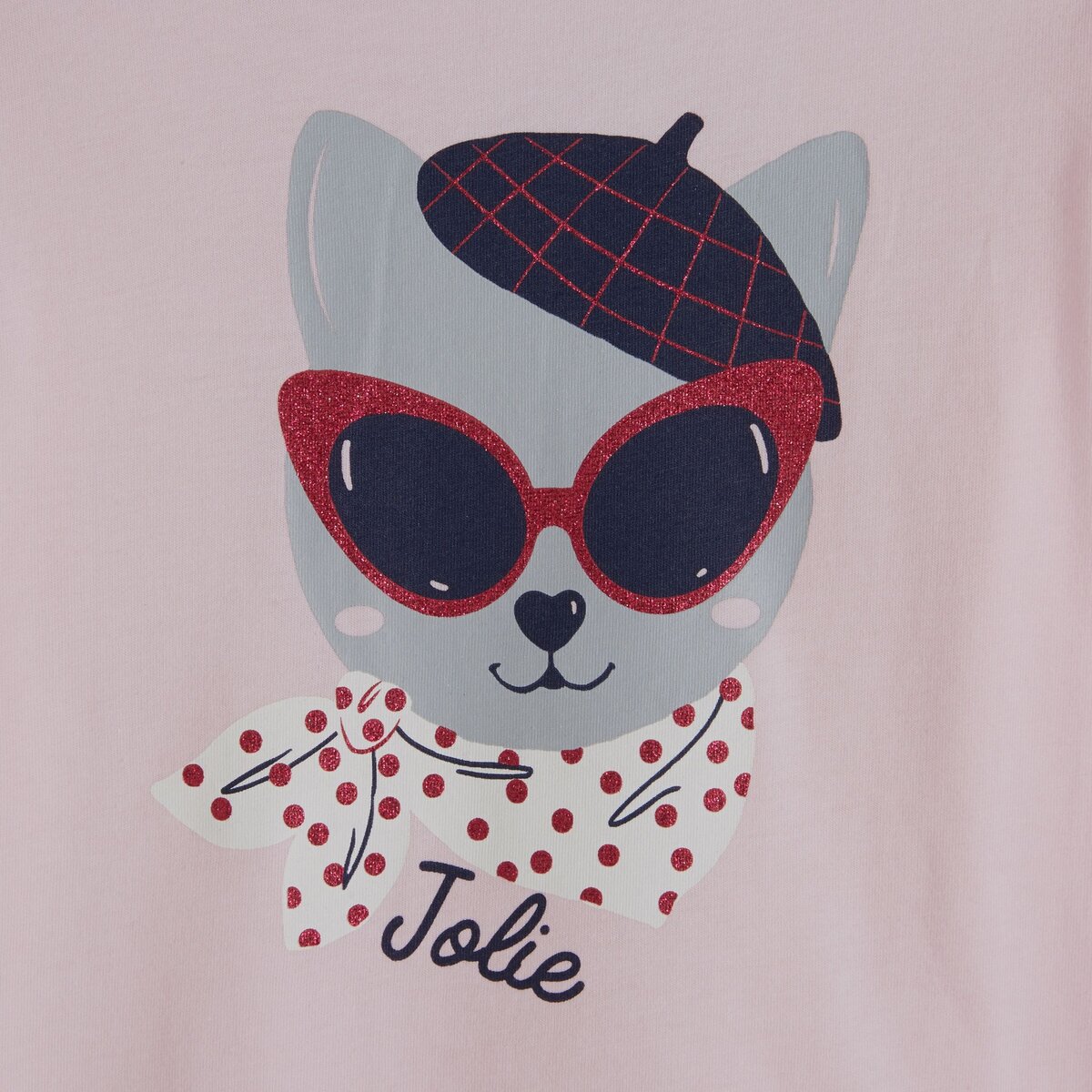 INEXTENSO T-shirt manches longues chat fille