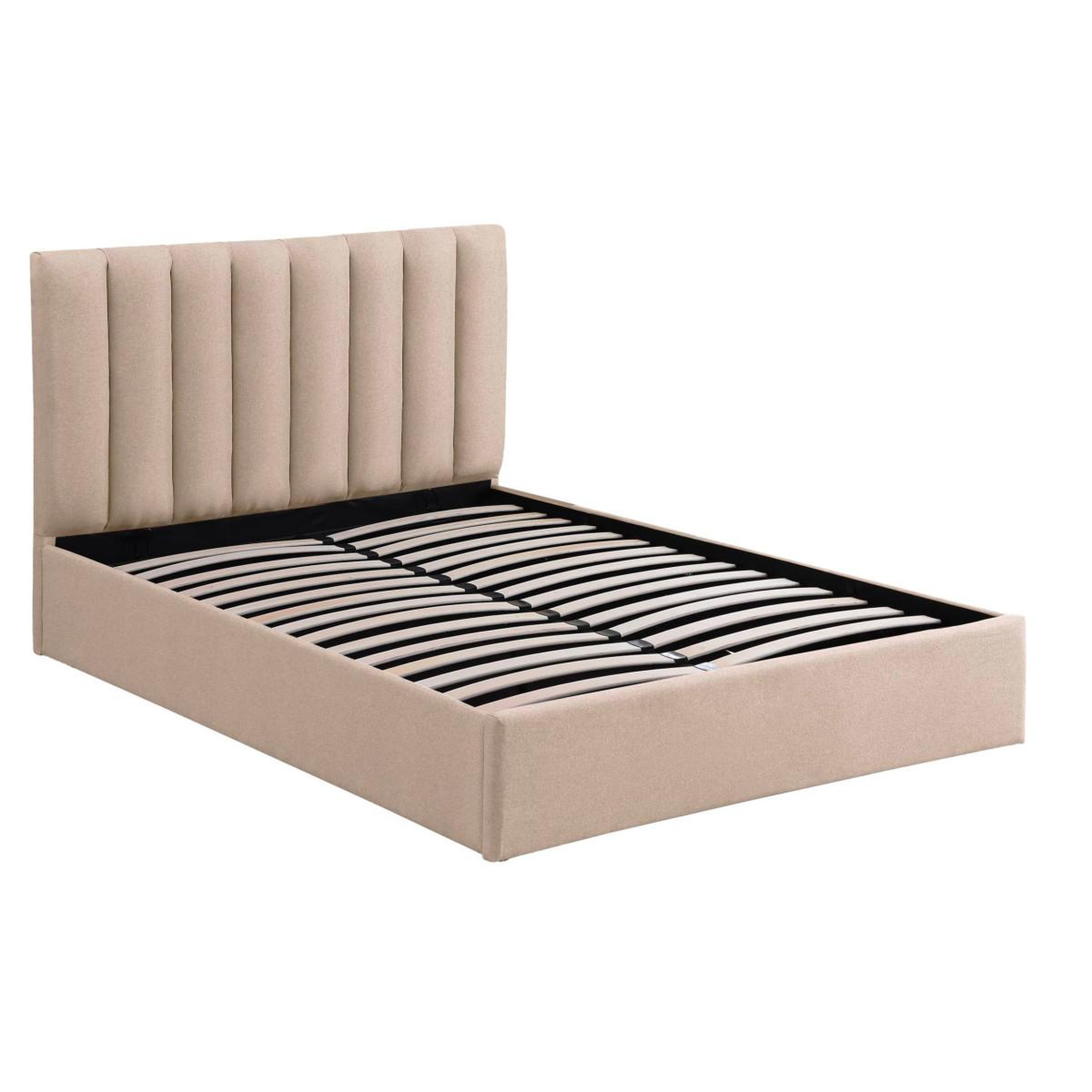 Voir la diapositive 2 : Paris Prix Pack lit coffre & matelas  dream & goodream  160x200cm beige