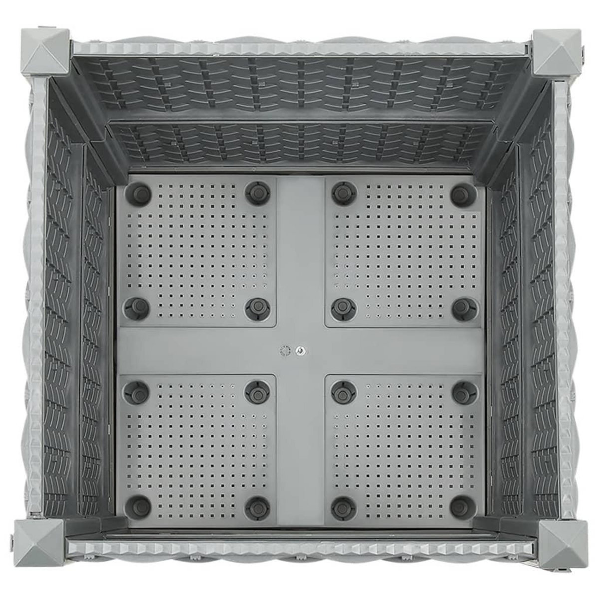 VIDAXL Lit sureleve 40x40x38 cm Polypropylene
