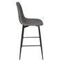 Voir la diapositive 4 : Paris Prix Lot de 2 Chaises de Bar  Amber  106cm Gris