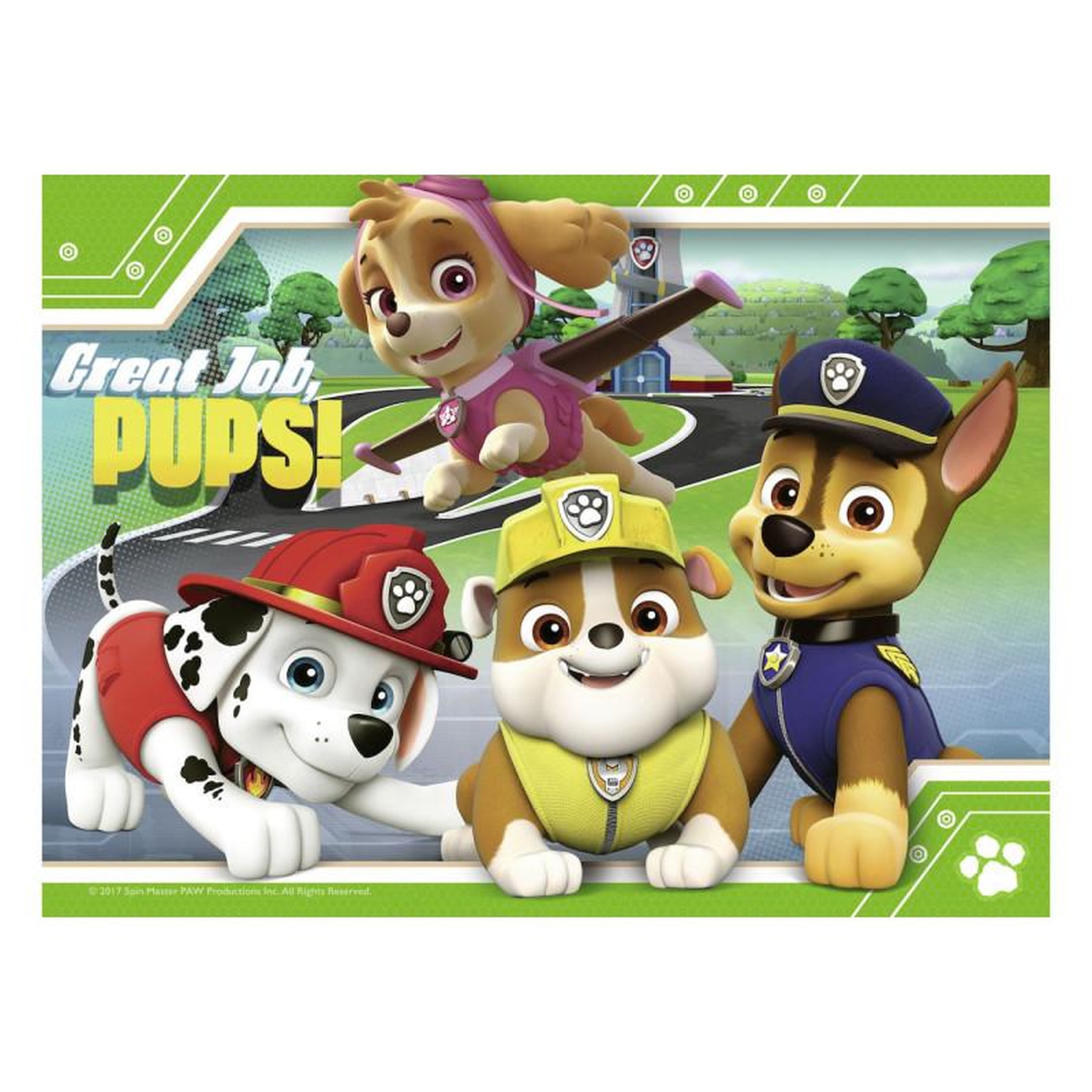 Voir la diapositive 3 : RAVENSBURGER RAVENSBURGER Puzzle Paw Patrol - La Pat' Patrouille 4 en 1