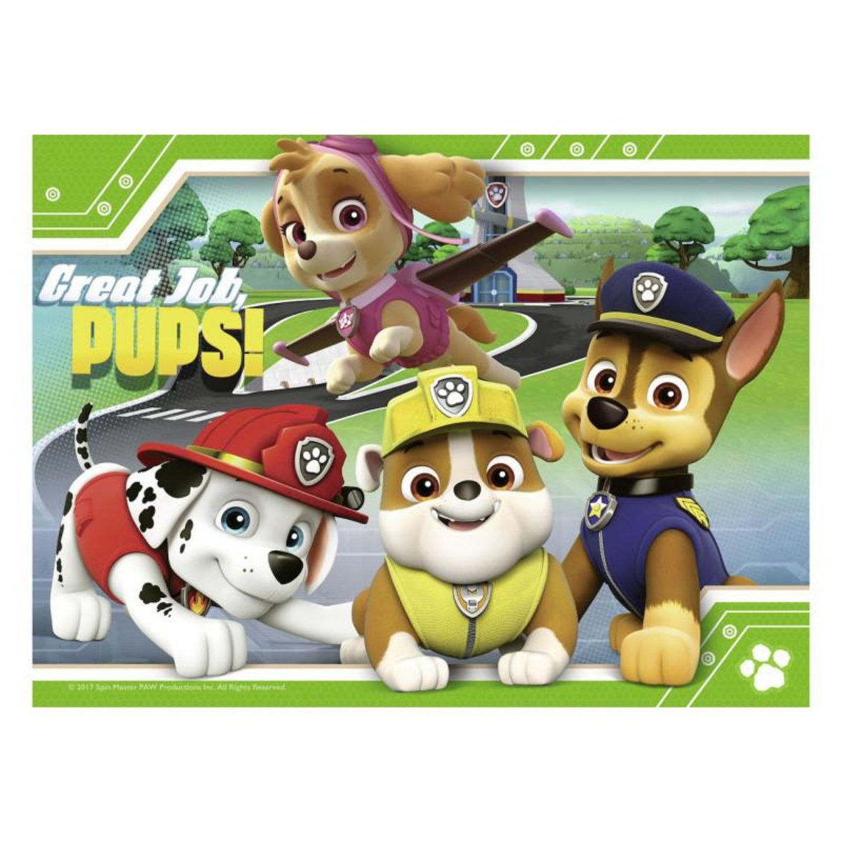 RAVENSBURGER RAVENSBURGER Puzzle Paw Patrol - La Pat' Patrouille 4 en 1