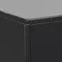 CONCEPT USINE Table de chevet avec tiroir noir SLUMBER