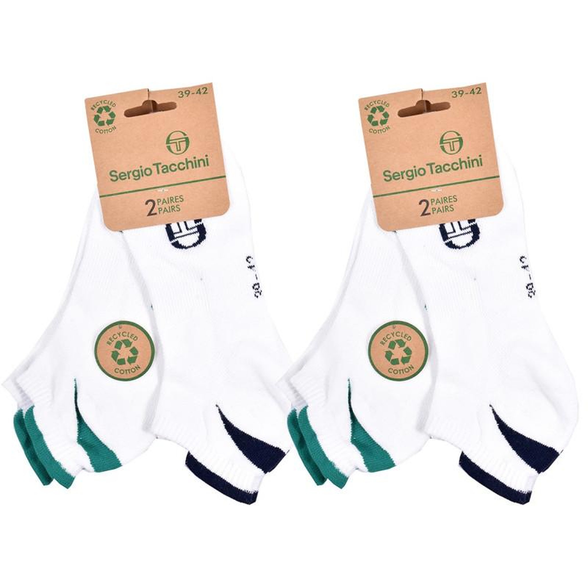 Voir la diapositive 3 : SERGIO TACCHINI Chaussettes SNEAKER SERGIO TACCHINI Lot de 4 Paires
