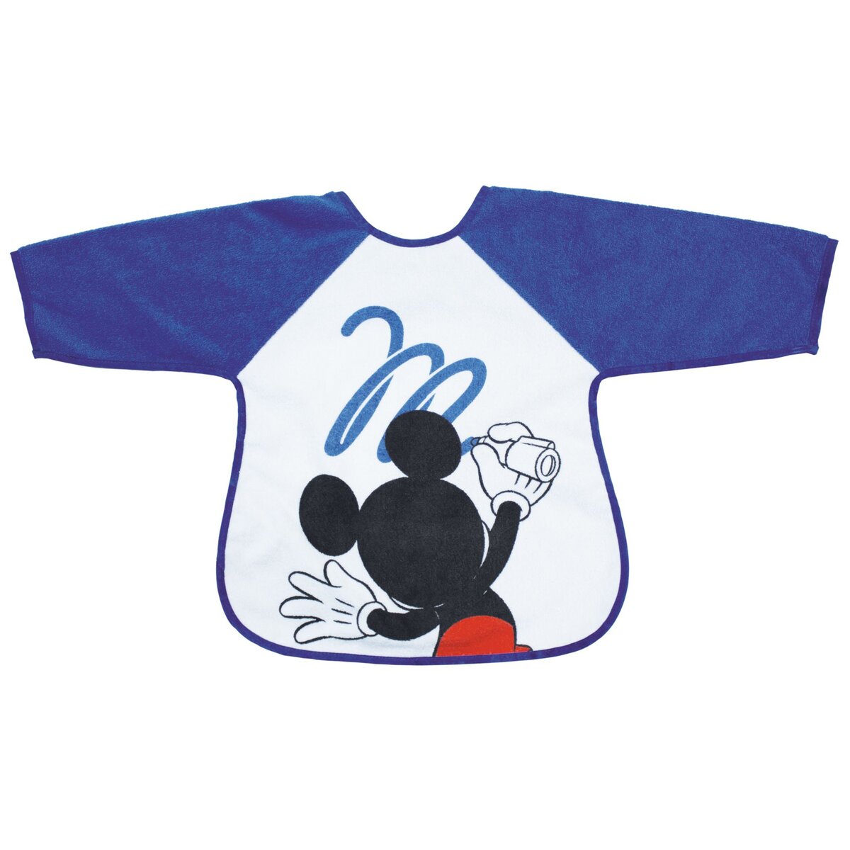 MICKEY Tablier 2ème âge Disney imprimé M is for mouse Mickey