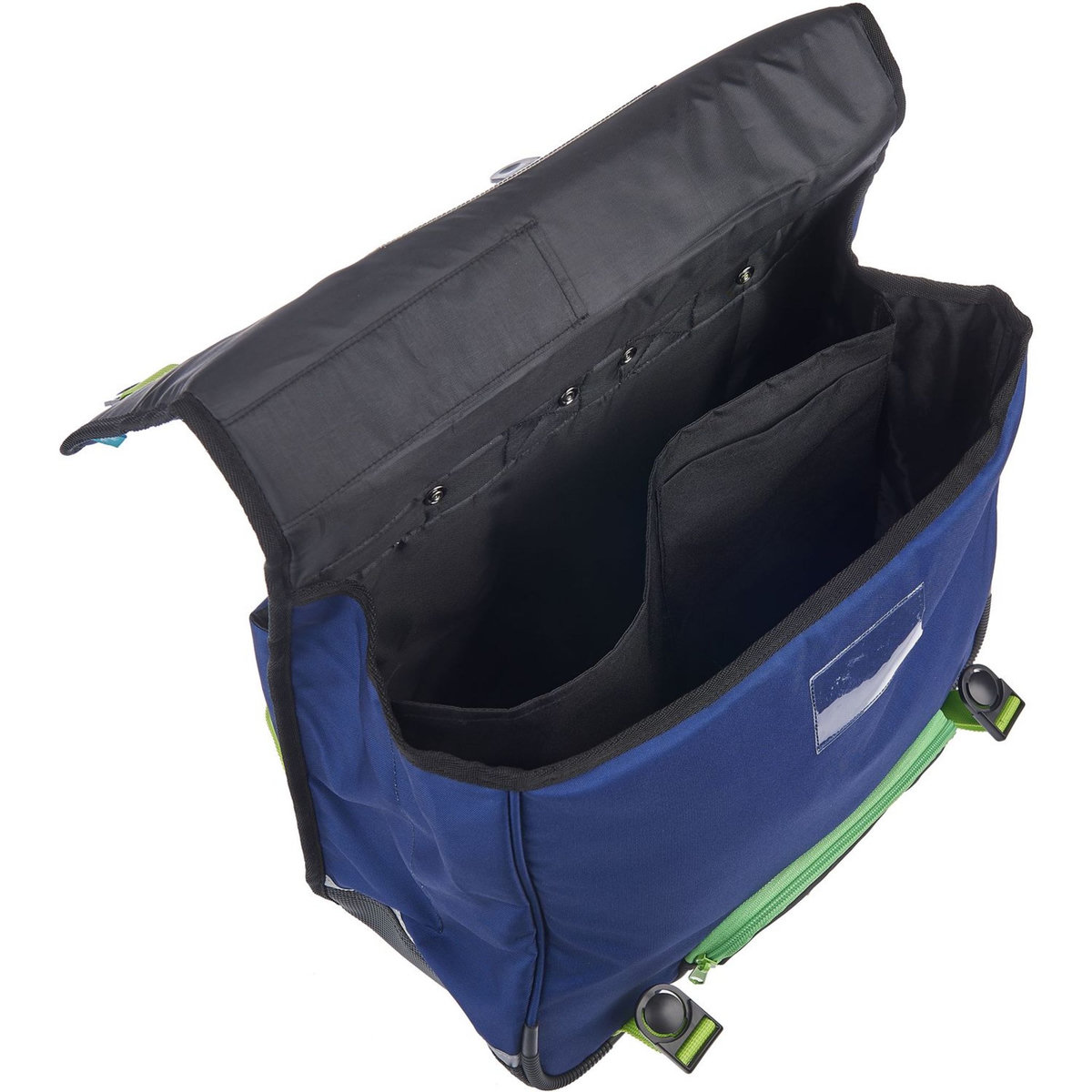 AUCHAN Cartable à roulettes bleu MODERN GAMING