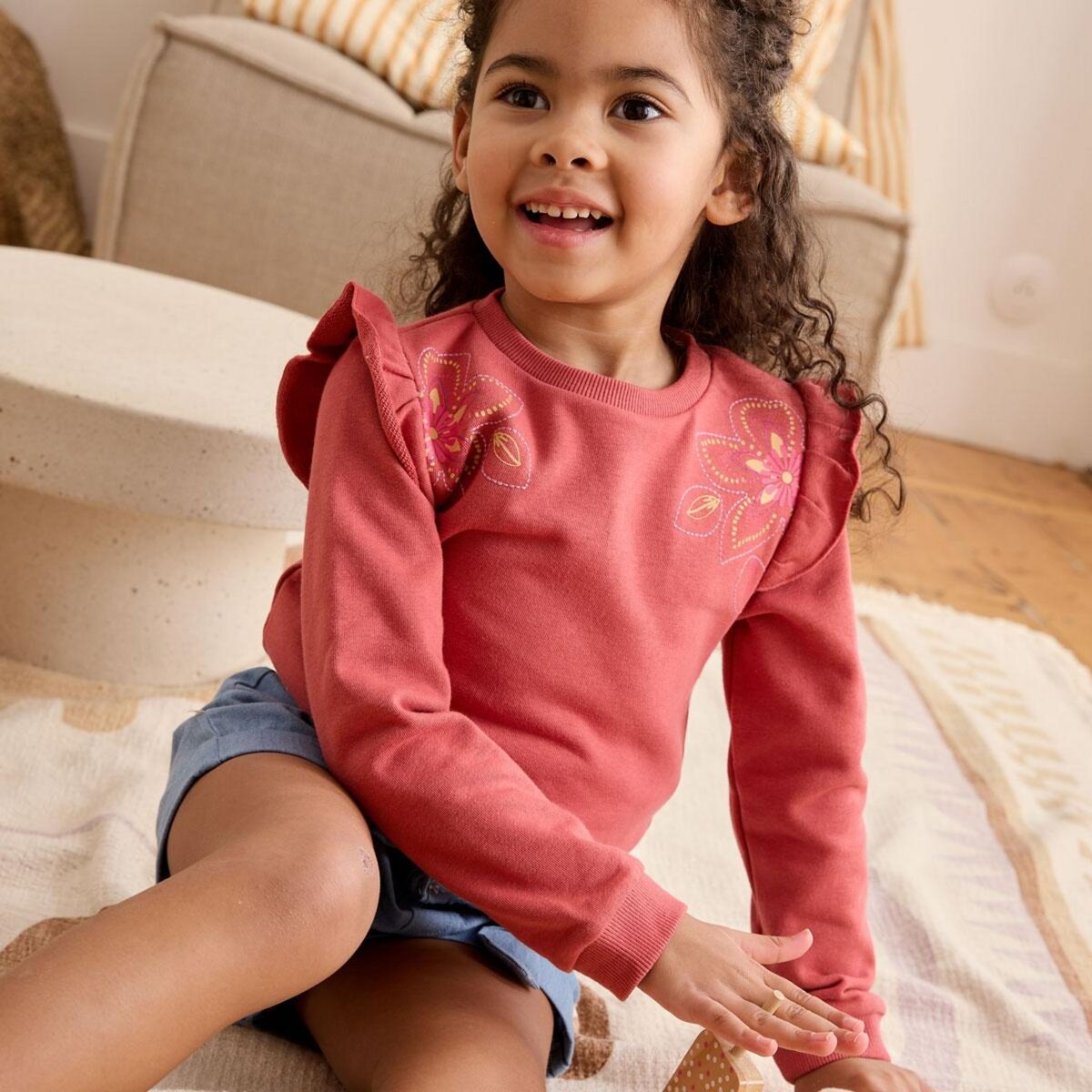 Petit Béguin Sweat-shirt enfant Fiesta