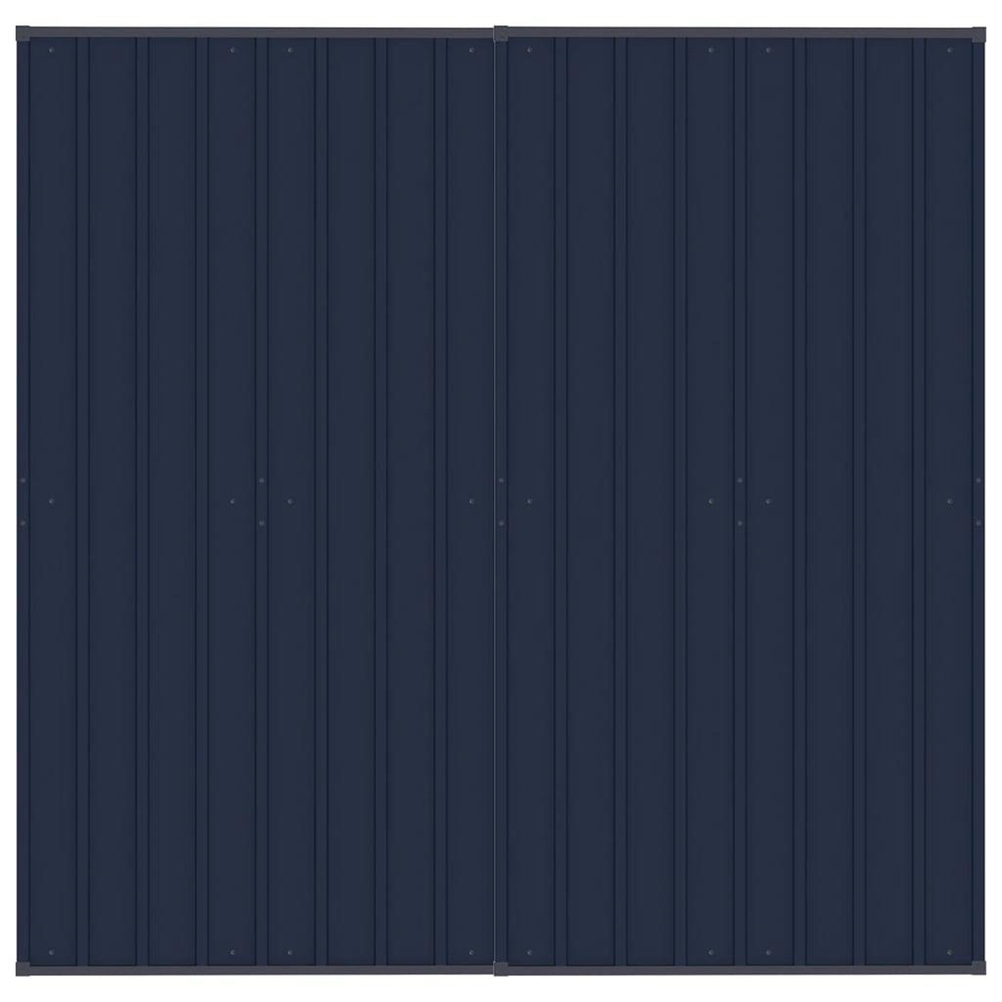 Voir la diapositive 5 : VIDAXL Chenil d'exterieur avec toit pour chiens Acier 3,69 m²