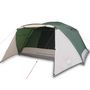 Voir la diapositive 2 : VIDAXL Tente familiale avec porche 6 personnes vert imperméable