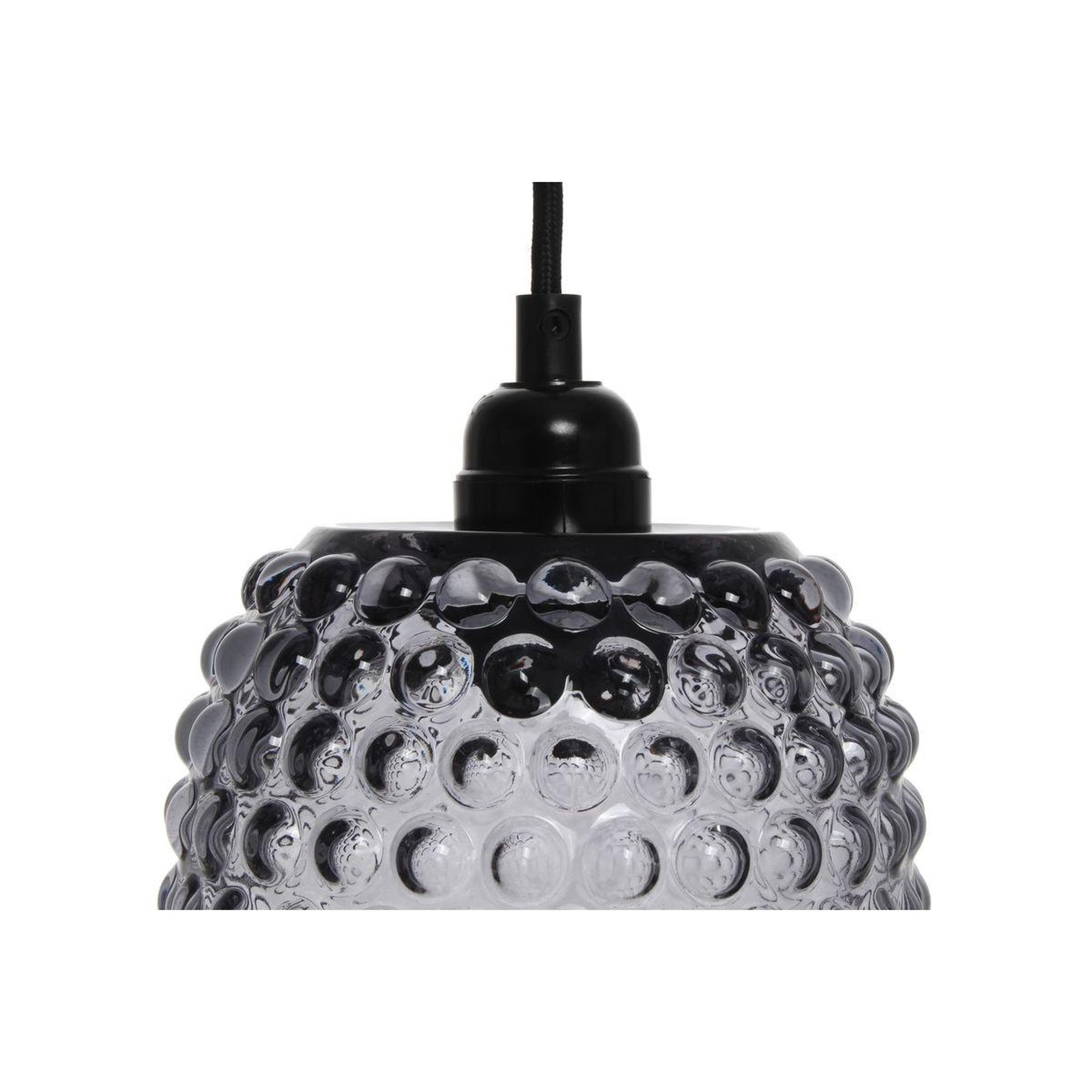 Voir la diapositive 3 : Paris Prix Lampe Suspension en Verre  Irina  34cm Gris