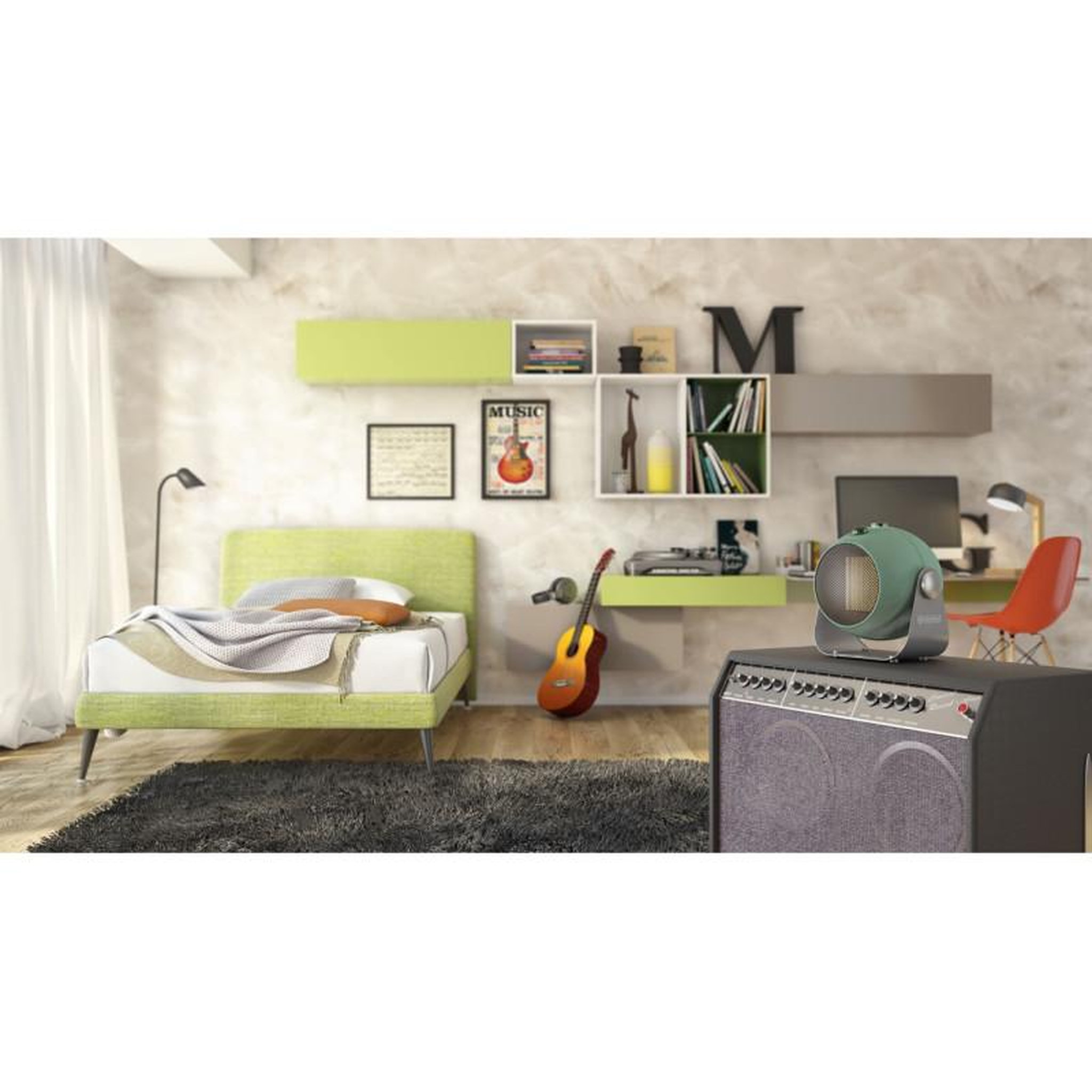 Voir la diapositive 2 : Olimpia splendid Chauffage soufflant Olimpia Splendid CALDODESIGN S 99404