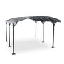 Voir la diapositive 1 : CONCEPT USINE Carport en aluminium 4,3 x 3 m AVERA