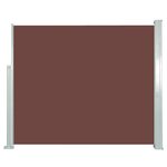 VIDAXL Auvent lateral retractable 120 x 300 cm Marron