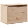 Voir la diapositive 2 : VIDAXL Armoire murale 45x30x35 cm Bois de pin massif