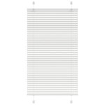 VIDAXL Store plisse blanc 75x150 cm largeur du tissu 74,4 cm polyester