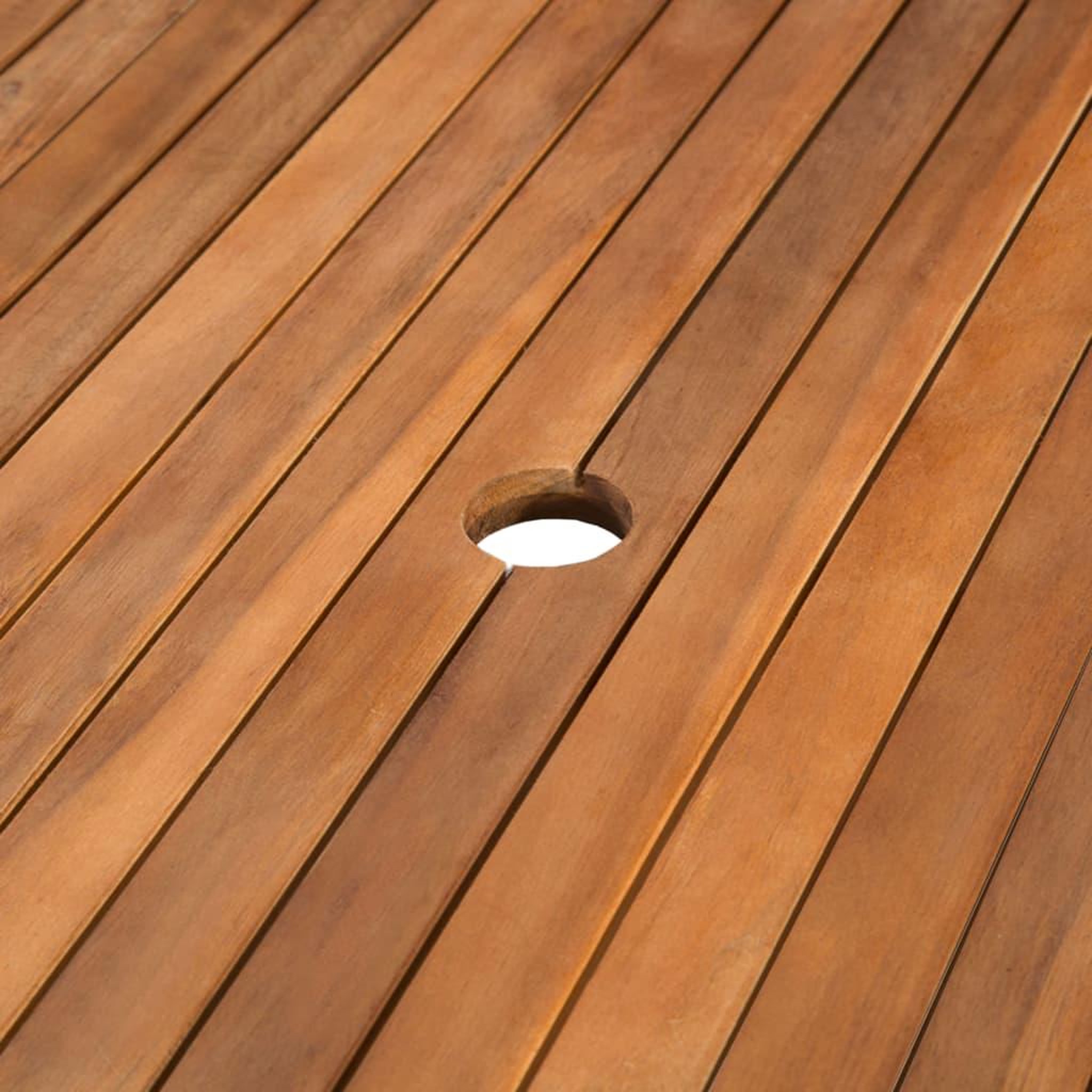 Voir la diapositive 4 : VIDAXL Table de jardin 150x90x74 cm Bois d'acacia massif