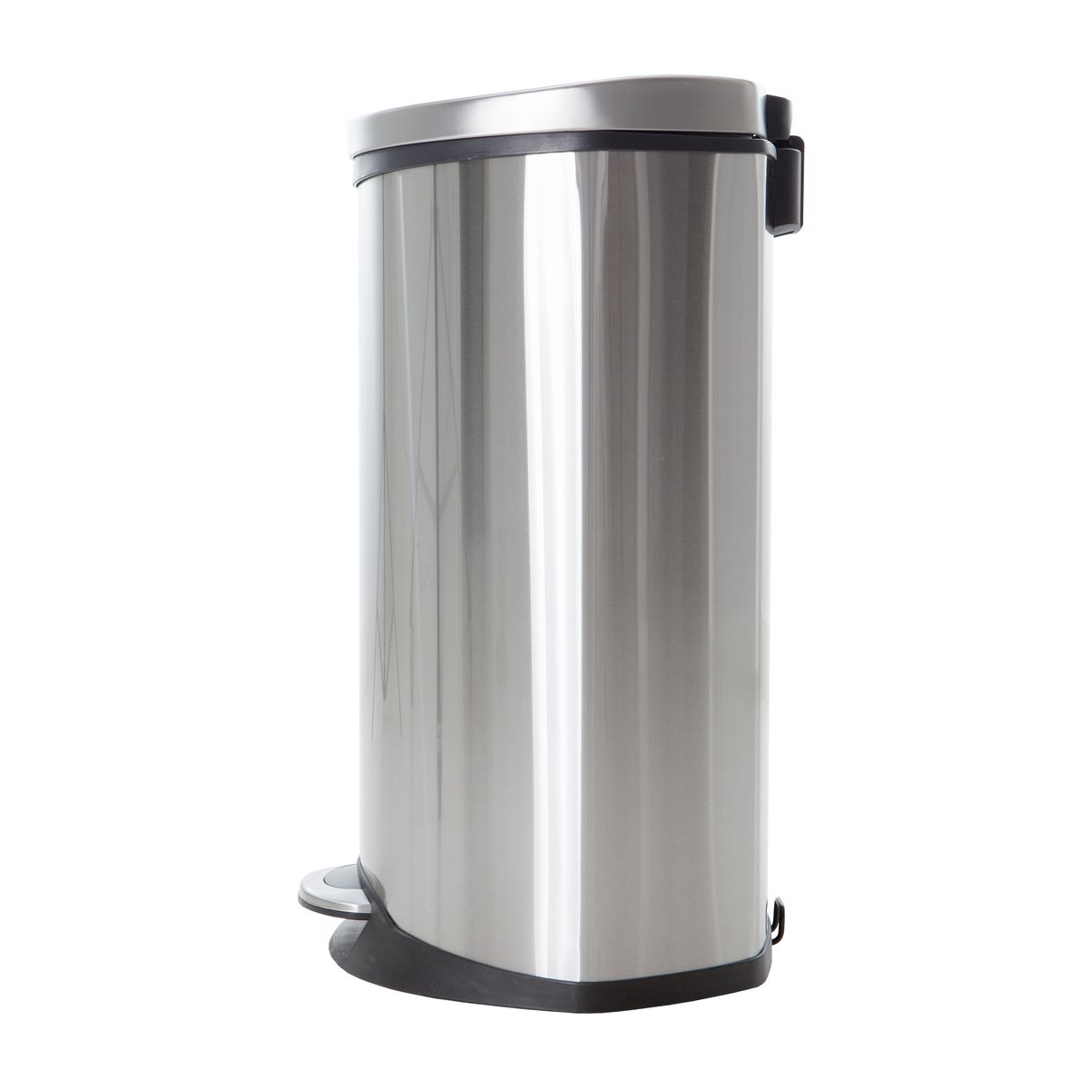 HAILO Poubelle de tri à pédale 2x22L Shell Inox