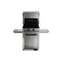 Voir la diapositive 2 : Eno Plancha gaz Enosign 65 inox 2 brûleurs sur chariot, 56x40 cm