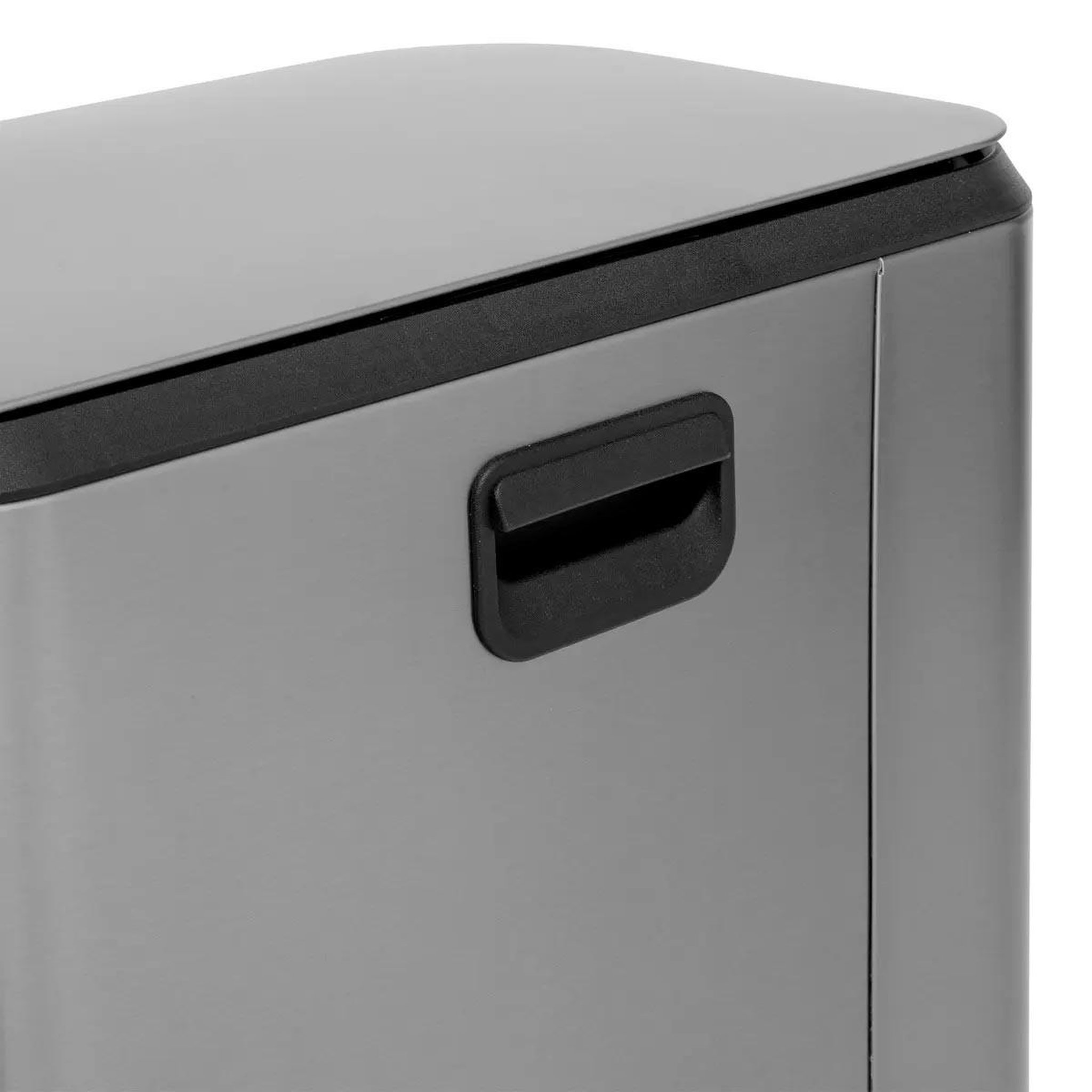 Voir la diapositive 5 : FIVE Poubelle de cuisine à pédale  inox  50l gris
