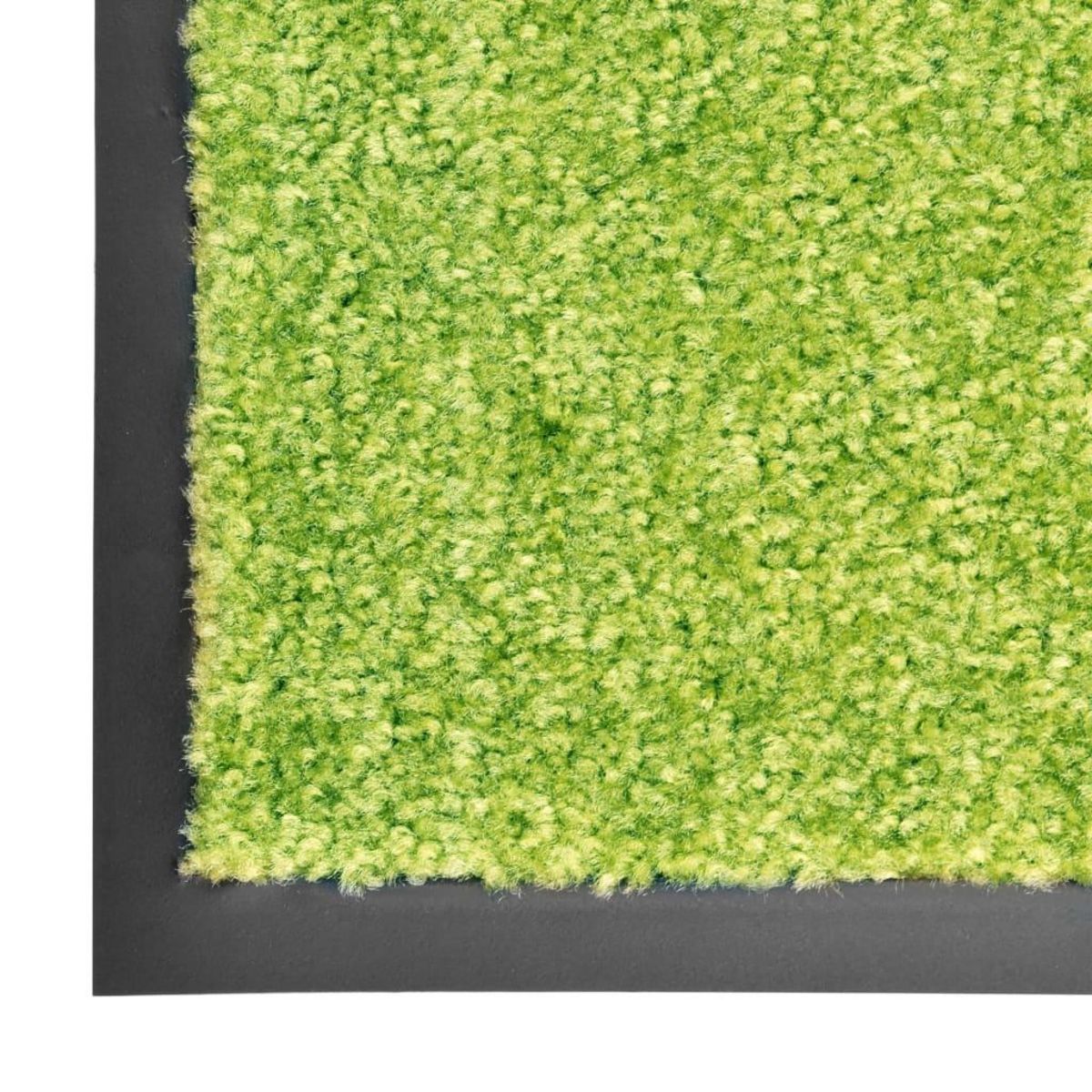 VIDAXL Paillasson lavable Vert 90x120 cm
